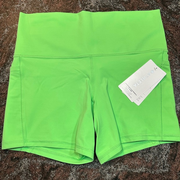NWT Athleta salutation stash pocket II 5” shorts size 1x - Picture 2 of 9